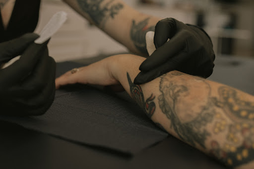 Explore shoulder cover up tattoo ideas, creative tattoo ideas in Middleboro, available at Take Heart Tattoo