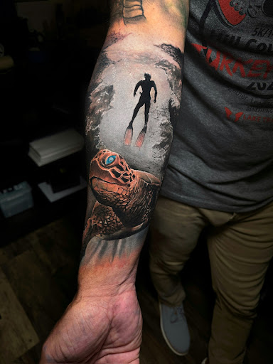 Explore melanie martinez tattoo ideas, creative tattoo ideas in Austin, available at Lost Edge Tattoo