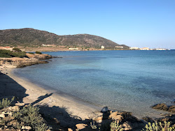 Foto von Cala dell'Ossario mit eine gerade küstenlinie