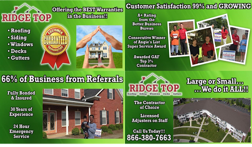 Roofing Contractor «Ridge Top Exteriors», reviews and photos, 4620 Dovetail Dr, Madison, WI 53704, USA
