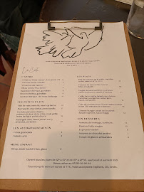 Restaurant Aux Pigeons Blancs à Saint-Jean-de-Luz (la carte)