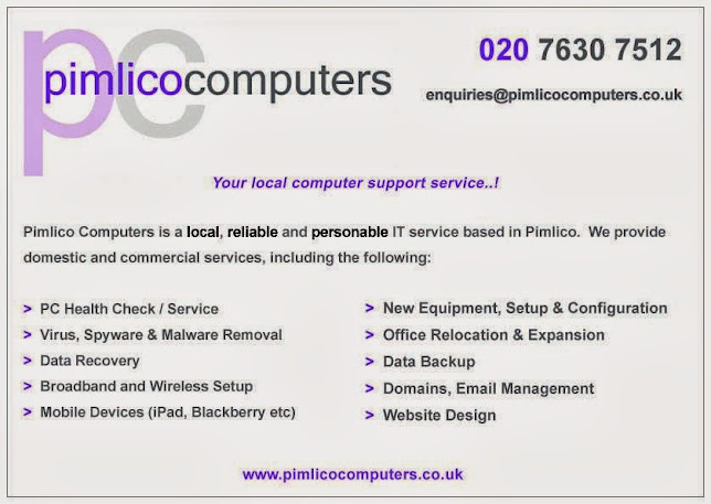 Pimlico Computers - Computer store