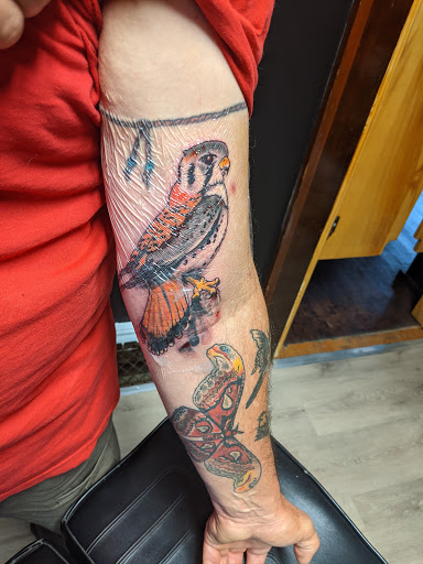 Explore woods tattoo ideas, creative tattoo ideas in Sioux Falls, available at Independent Body Works