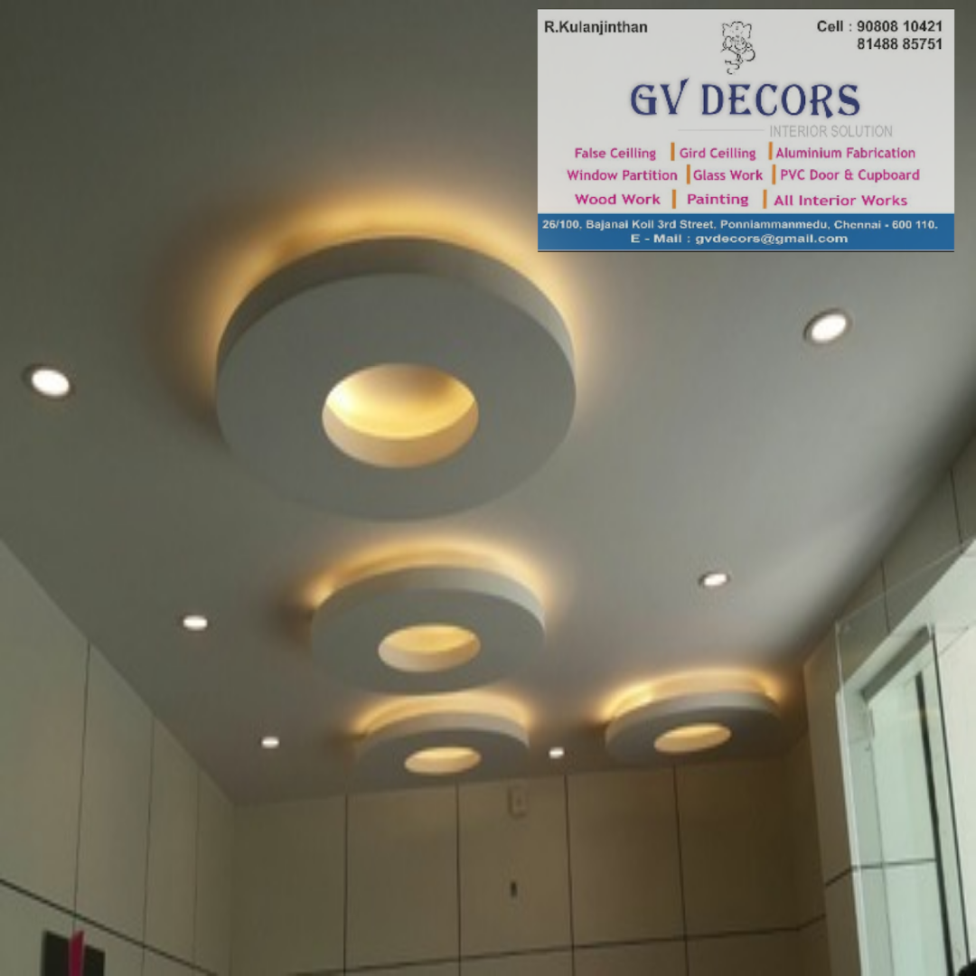 GVDECORS false ceiling work