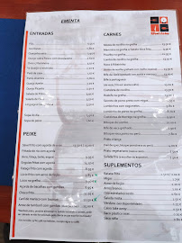 Ribeirinho à Vila Nova da Barquinha menu