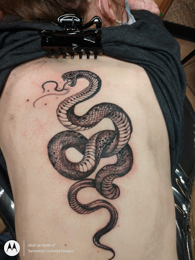 Explore chest tattoo filler ideas, creative tattoo ideas in Rapid City, available at Convicted Designs Tattoo & Piercing
