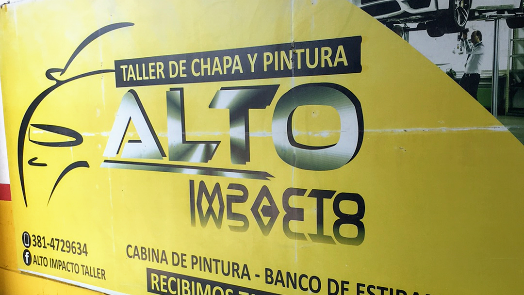 Taller chapa y pintura Alto Impacto