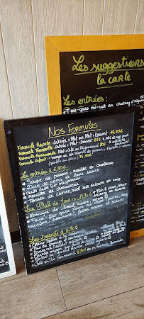 Restaurant français La Théière Gourmande à Buc (la carte)