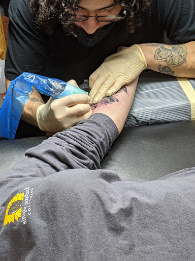 Explore prayer tattoo ideas, creative tattoo ideas in Augusta, available at Allegiance Ink Tattoo