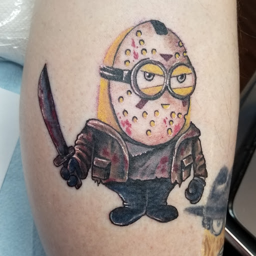 Explore cosmetology tattoo ideas, creative tattoo ideas in Roscoe, available at Elevated Ink Tattoo