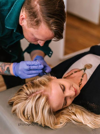 Explore tattoo ideas lotus flower, creative tattoo ideas in Cedar Falls, available at Omega Red Piercing & Tattoo