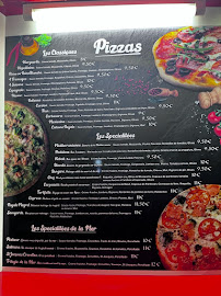 Carte du Pizza John à Viviers-du-Lac