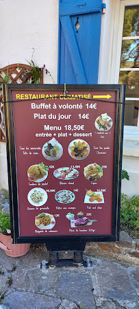 Menu du La Garrigue Bar-Restaurant-Buffet Provencal à Bormes-les-Mimosas