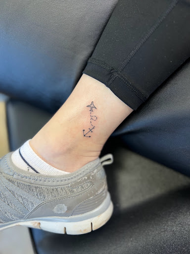 Explore black wolf tattoo ideas, creative tattoo ideas in Indian Trail, available at Beauty in the ink, LLC