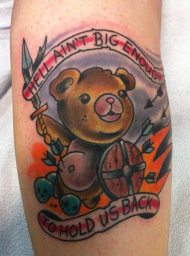 Explore feminine leg tattoo ideas, creative tattoo ideas in Des Moines, available at Iron Heart Tattoo