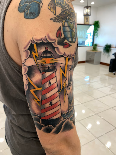 Explore funny small tattoo ideas, creative tattoo ideas in Twentynine Palms, available at Adobe Tattoo