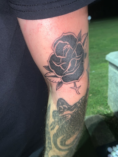 Explore butterfly tattoo placement ideas, creative tattoo ideas in Bensalem, available at Electric Honor Tattoo Co.