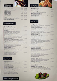 Menu du CBC Fellbach à Fellbach
