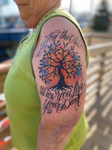 Explore puerto rico tattoo ideas, creative tattoo ideas in Lake Villa, available at Eternal Tiger Tattoo