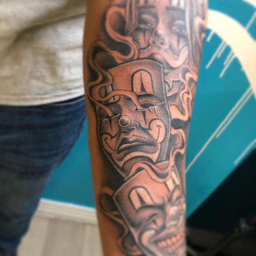 Explore wedding tattoo ideas, creative tattoo ideas in Springdale, available at Tattoo Cartel