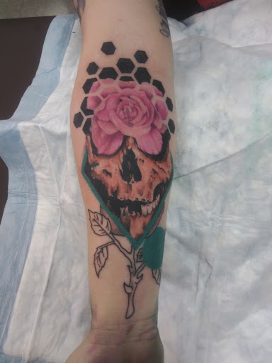 Explore male rib tattoo ideas, creative tattoo ideas in Grand Junction, available at 50 Shades of Pain Tattoo and Art Studio