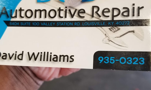 Auto Repair Shop «D & D Automotive Repair», reviews and photos, 5402 Valley Station Rd # 100, Louisville, KY 40272, USA