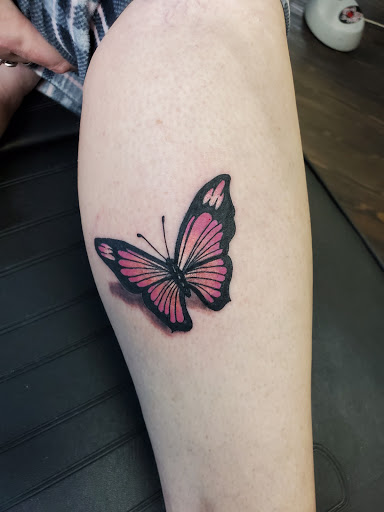 Explore good tattoo ideas for sleeves, creative tattoo ideas in Denton, available at Lizards Ink Tattoo and piercing, Denton, tx