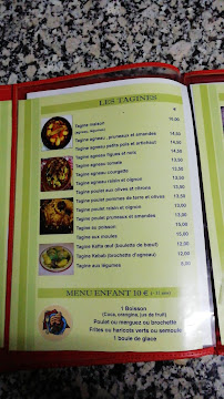 Restaurant La Palmeraie à Beaumont-le-Roger (le menu)