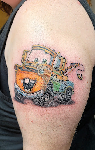 Explore land before time tattoo ideas, creative tattoo ideas in Rochester, available at Marks Immortal Ink Tattoos