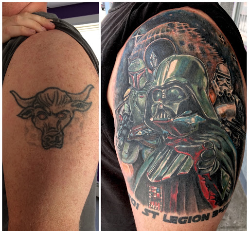 Explore minimalist tattoo ideas men, creative tattoo ideas in Goshen, available at Lady Luck Studio