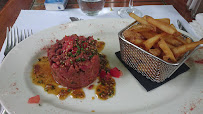 Steak tartare du Restaurant français Chez Bibet à Saint-Bernard - n°6