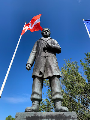 Monument commémoratif aux Marins Danois à Sainte-Marie-du-Mont
