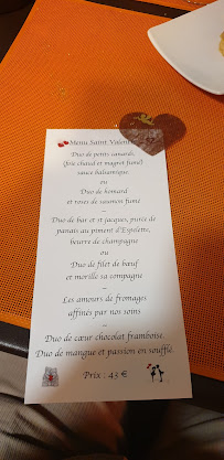 Restaurant français Restaurant Le Normandy à Pornichet (le menu)