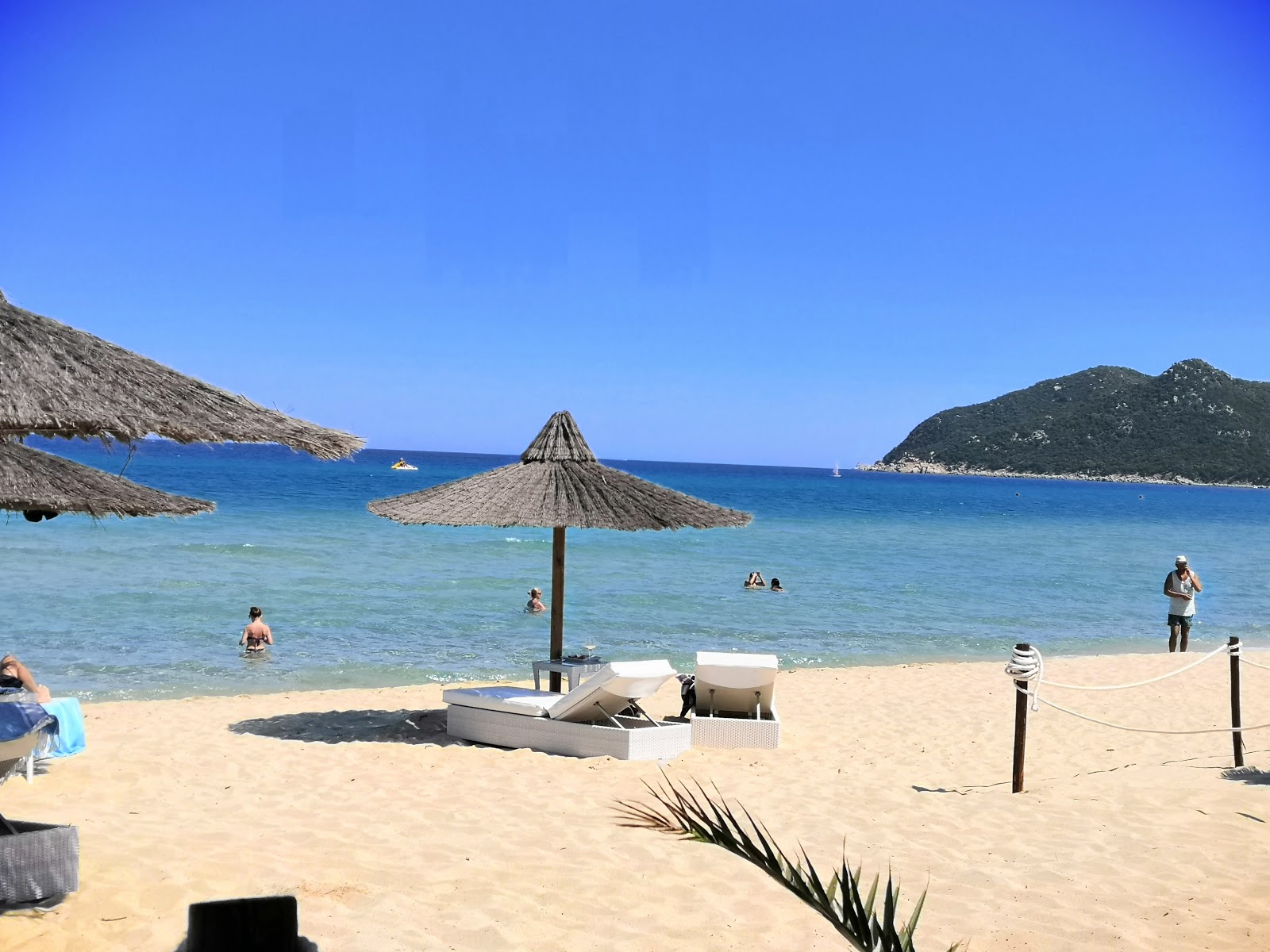 Photo of Costa Rei Beach and the settlement