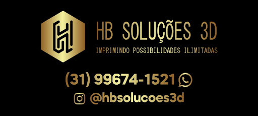 Logo da empresa - HB Soluções 3D
