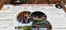 Menu / carte de La Guinguette du Moulin de Porchères à Porchères