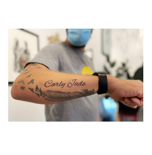 Explore mens tattoo ideas forearm, creative tattoo ideas in Moline, available at ARTIST AIMEE TATTOOS - AF Tattoo Studio