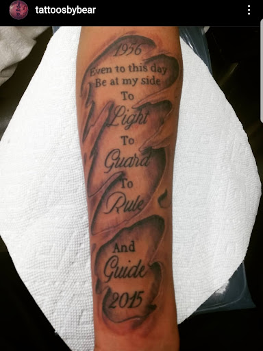 Explore simple male tattoo ideas, creative tattoo ideas in Chicago, available at Lucky Devil Tattoo and Piercings