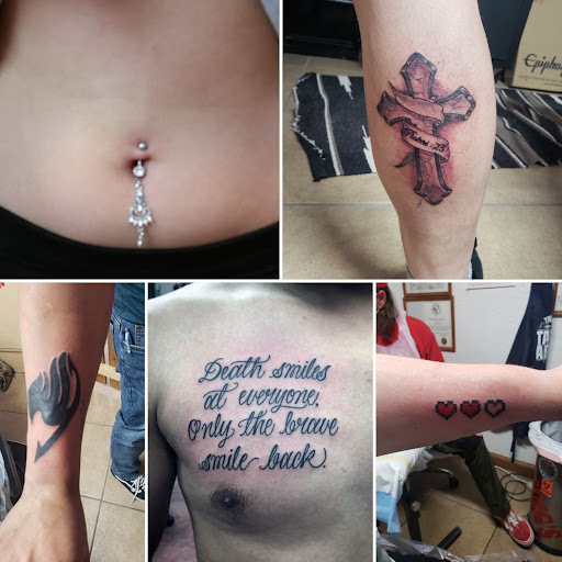 Explore 3 friend tattoo ideas, creative tattoo ideas in Elko, available at Tom Custom Tattoos and Body Piercing Studio