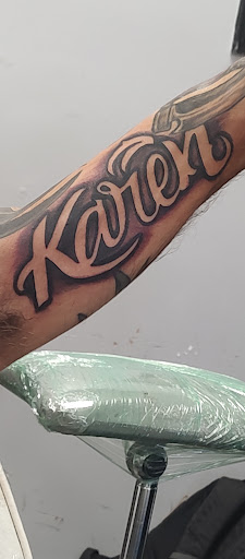 Explore knee cap tattoo ideas, creative tattoo ideas in Loganville, available at No Regrets Tattoo Studio