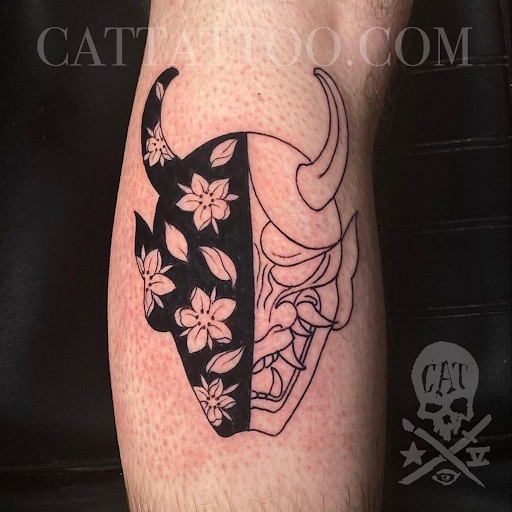 Explore grandchild tattoo ideas, creative tattoo ideas in Addison, available at Cat Tattoo