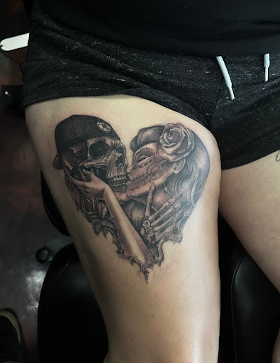 Explore tattoo ideas breast cancer ribbon, creative tattoo ideas in Silver City, available at Independent Ink Tattoo