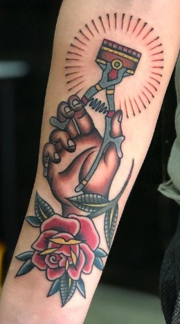 Explore punk tattoo ideas, creative tattoo ideas in Chandler, available at Ranger Tattoo & Piercing