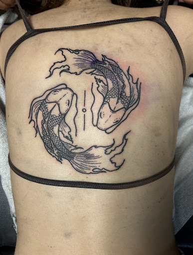 Explore funny friend tattoo ideas, creative tattoo ideas in Loveland, available at Loveland Tattoo