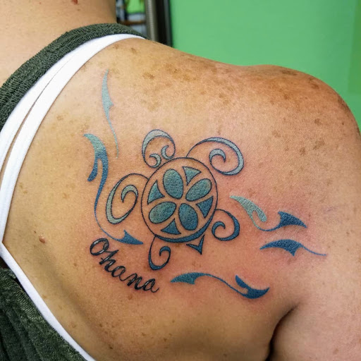 Explore small grandparents tattoo ideas, creative tattoo ideas in Hilo, available at Pacific Island Ink
