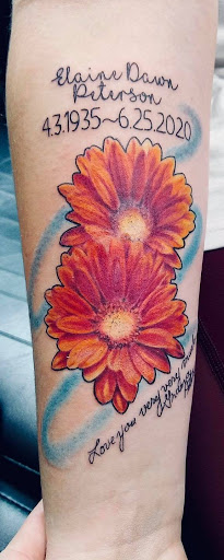 Explore men chest tattoos ideas, creative tattoo ideas in Osceola, available at Valley Of The Inkd