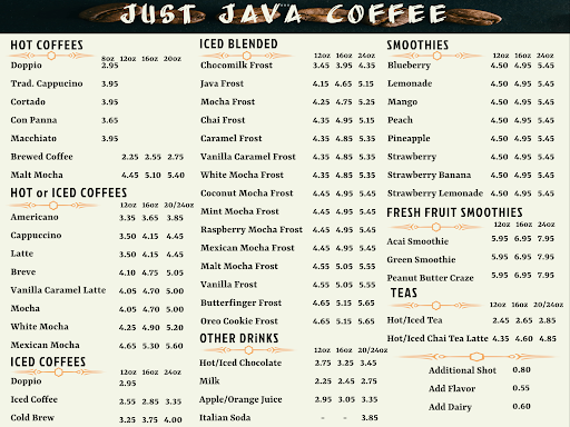 Coffee Shop «Just Java», reviews and photos, 42102 Washington St, Bermuda Dunes, CA 92203, USA