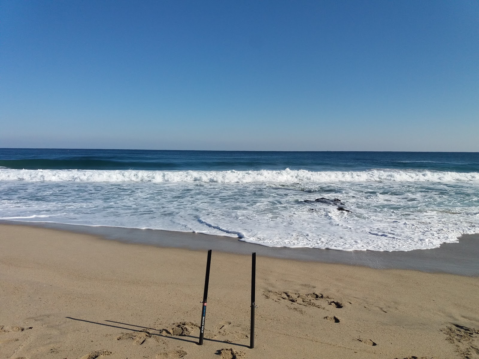 Foto van Deoksin Beach met recht en lang