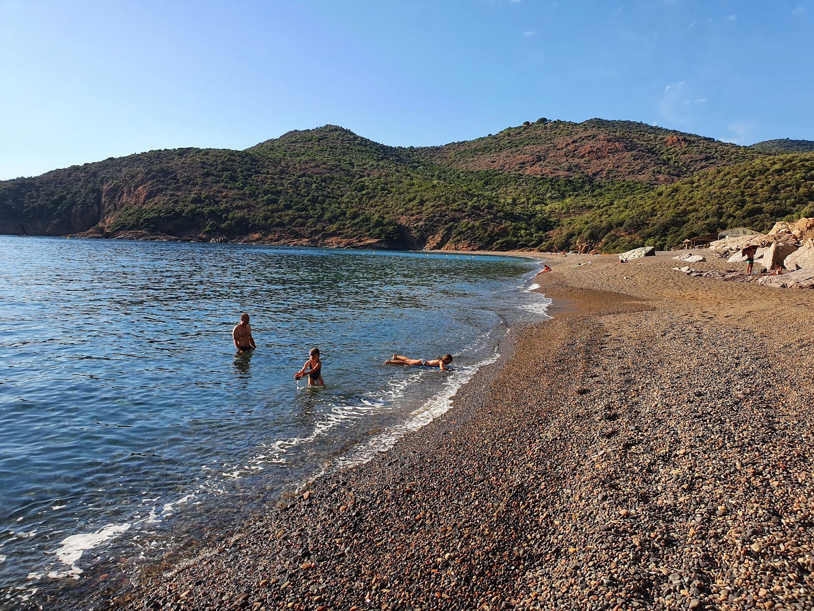Photo de Plage de Bussaglia avec un niveau de propreté de très propre