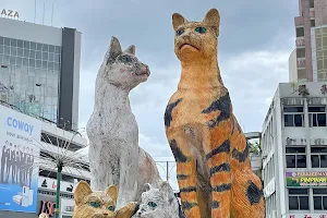 Cat Statue, Kuching, Sarawak. image